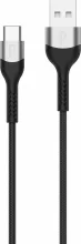 Kabelis USB-C/USB-A Profinity 937357, 2 m, juodas