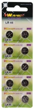 Elementai Alkaline LR44, 1.5V, 10 vnt.