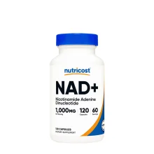 Nutricost NAD+, 120 kapsulių