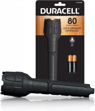 LED prožektorius Duracell, 80 lm, guminis