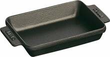 Kepimo forma Staub Rectangular Mini, 250 ml, juoda