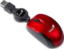 Genius Micro Traveler V2, USB, ruby