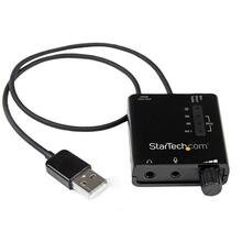 USB garso plokštė StarTech ICUSBAUDIO2D