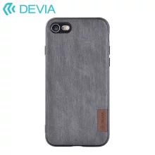 Devia lininis dėklas, Apple iPhone 7/8, pilkas