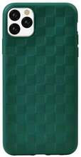 Devia Woven2 Pattern Design Soft Case, Apple iPhone 11 Pro, žalias