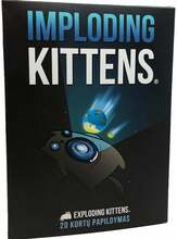 Stalo žaidimo papildymas Exploding Kittens: Imploding Kittens, lietuvių kalba