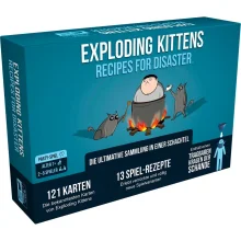 Kortų žaidimas Exploding Kittens: Recipes for Disaster, Asmodee