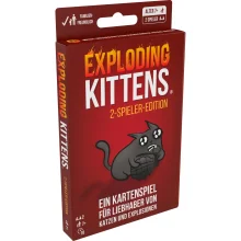 Kortų žaidimas Exploding Kittens, 2 žaidėjų leidimas, Asmodee