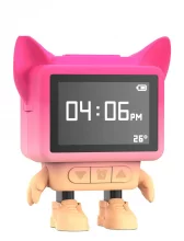 Mobility On Board Dancing Clock DC-PK-01, rožinis