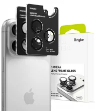 Kameros apsauga Ringke Camera Frame Protector 2-Pack, iPhone 18 Pro/Pro Max, juoda