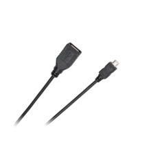 Kabelis Cabletech USB - Micro USB, 0.2 m