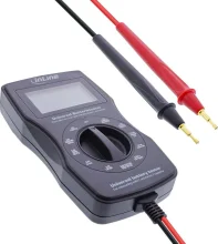 Baterijų testeris InLine su LCD ekranu