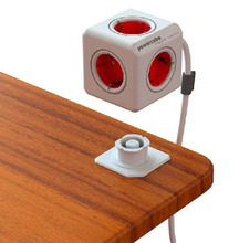 Allocacoc PowerCube, 3 m, raudonas