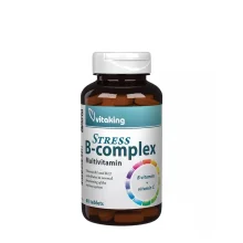 Vitaking Stress B-Complex multivitaminai, 60 tablečių