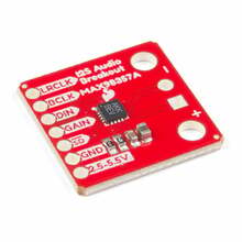 Audio dekoderis SparkFun MAX98357A 2.5V - 5.5V 2.4mA 3.2 W I2S