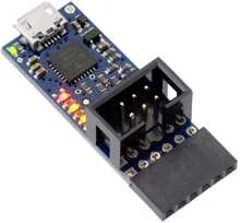 USB AVR programatorius Pololu v2.1 microUSB 3.3V/5V