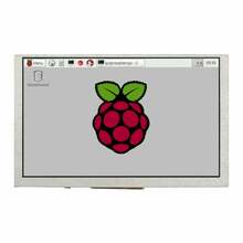 DPI ekranas Raspberry Pi mikrokompiuteriui Waveshare LCD IPS 5