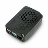 Raspberry Pi 4B dėklas Argon Poly Juodas