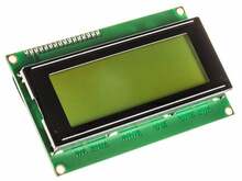 20x4 LCD ekranas OEM, žalias
