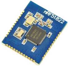 Bluetooth Low Energy modulis Waveshare NRF51822, mini versija