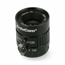 CS-Mount objektyvas 16mm ArduCam LN050