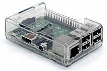 Raspberry Pi 3/2 dėžutė OEM permatoma