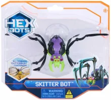 Robotas Hex Bots Skitter Bot, violetinis ir žalias
