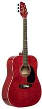 Akustinė gitara Stagg SA20D RED
