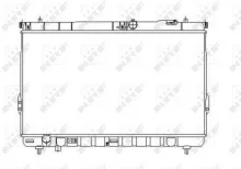 Variklio radiatorius NRF 53358