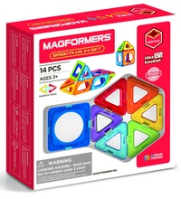 Konstruktorius Magformers Basic Plus 14, 14 dalių
